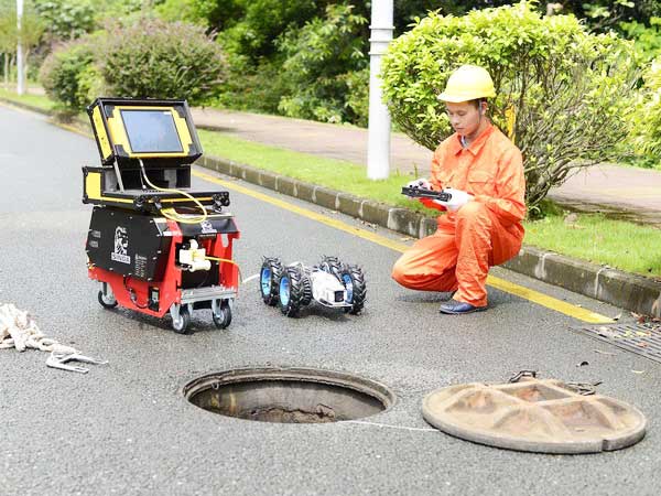 颍泉管道机器人检测